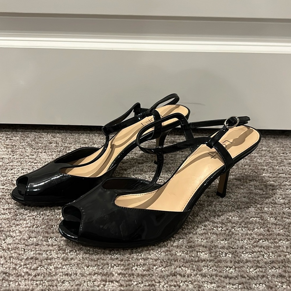 LOFT STRAPPY PEEP TOES